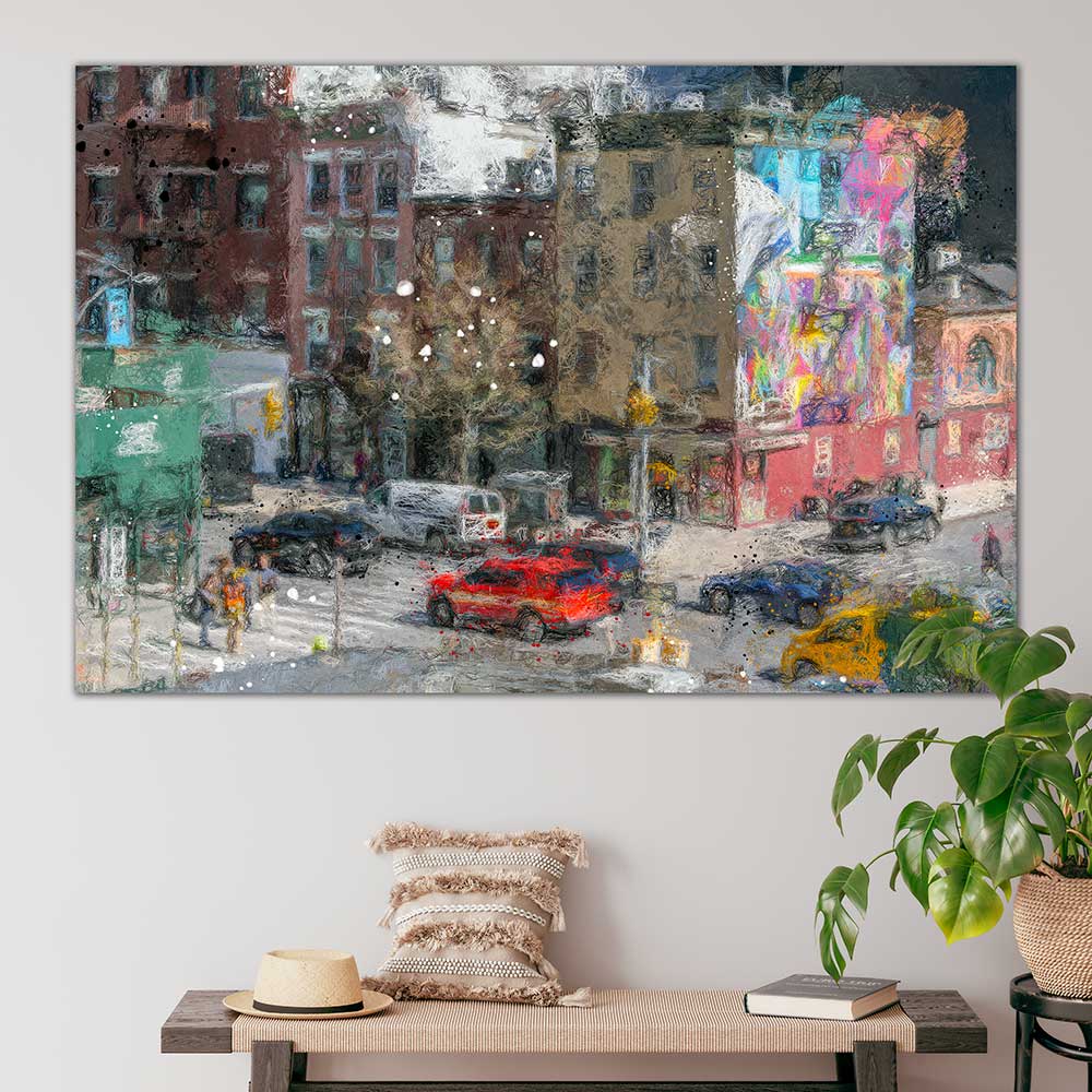 New York plakat til hjemmet High Line walkway