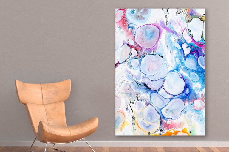 Abstrakt unik kunst