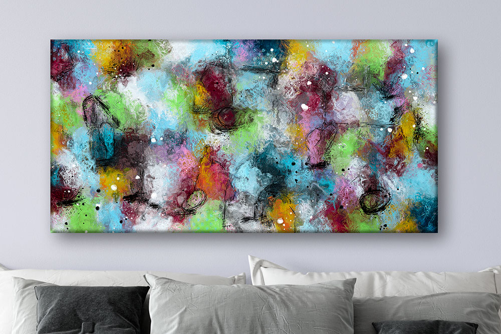 Abstrakt digital kunstner Art by Lønfeldt