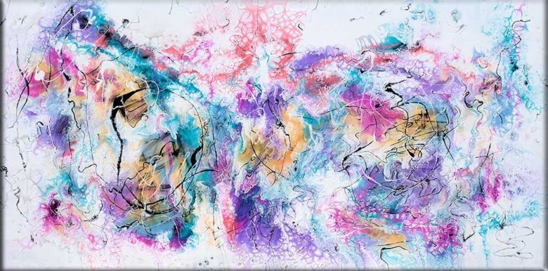 Transparency III – akrylmaleri moderne