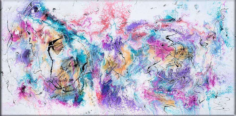 Transparency III – akrylmaleri moderne