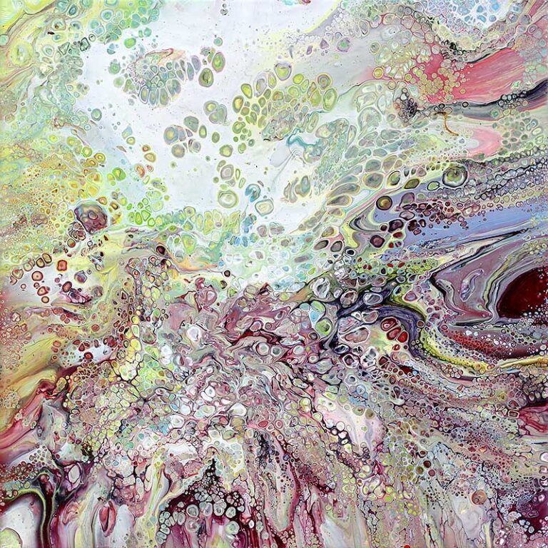 Elegant akrylbillede Refuge II 30x30 cm