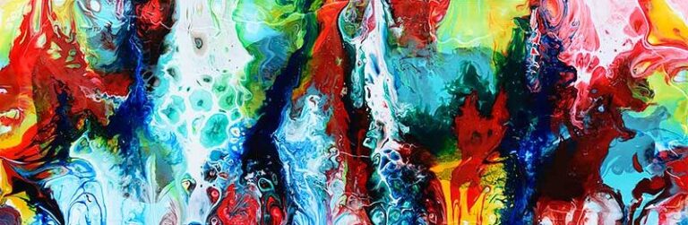 Håndlavet kunstbillede Brilliance II 40x120 cm