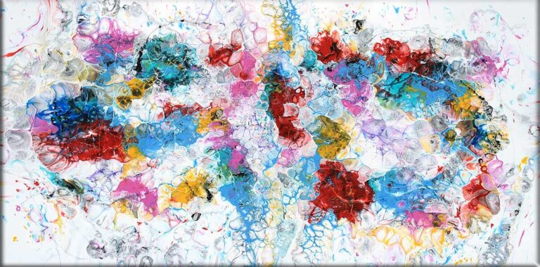 Smukt moderne maleri Unbound III 70x140 cm