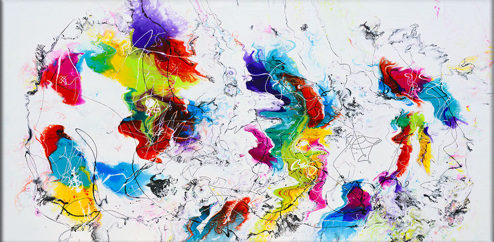 Maleri abstrakt moderne Opus I