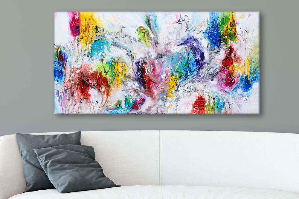 Maleri moderne kunst til din væg Mellow III