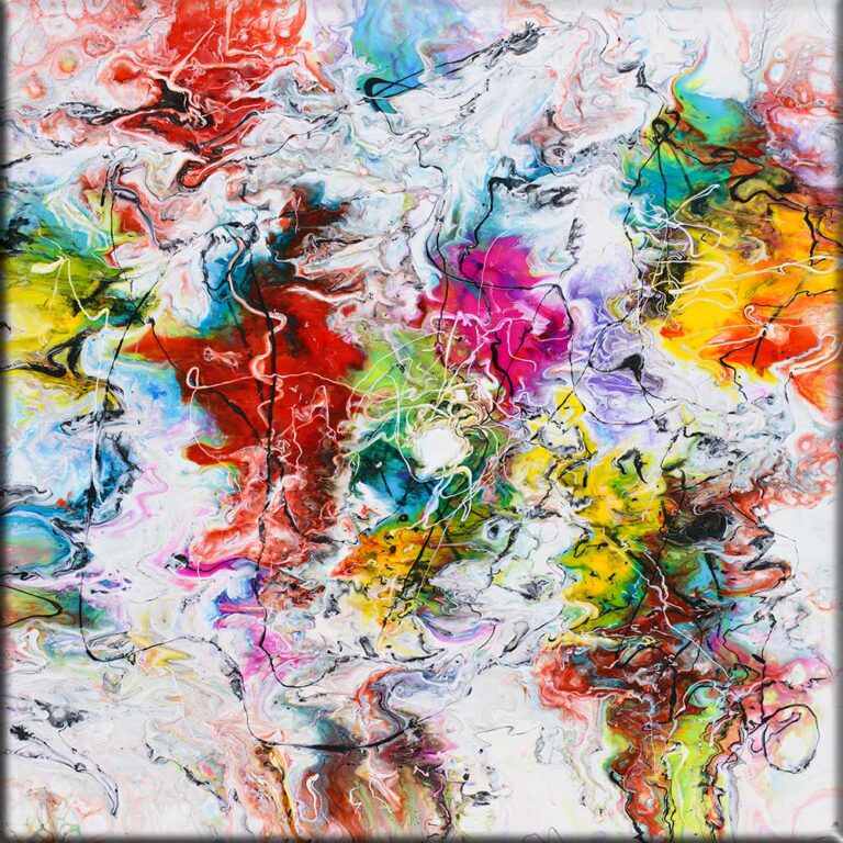 Moderne kunst maleri Opus II