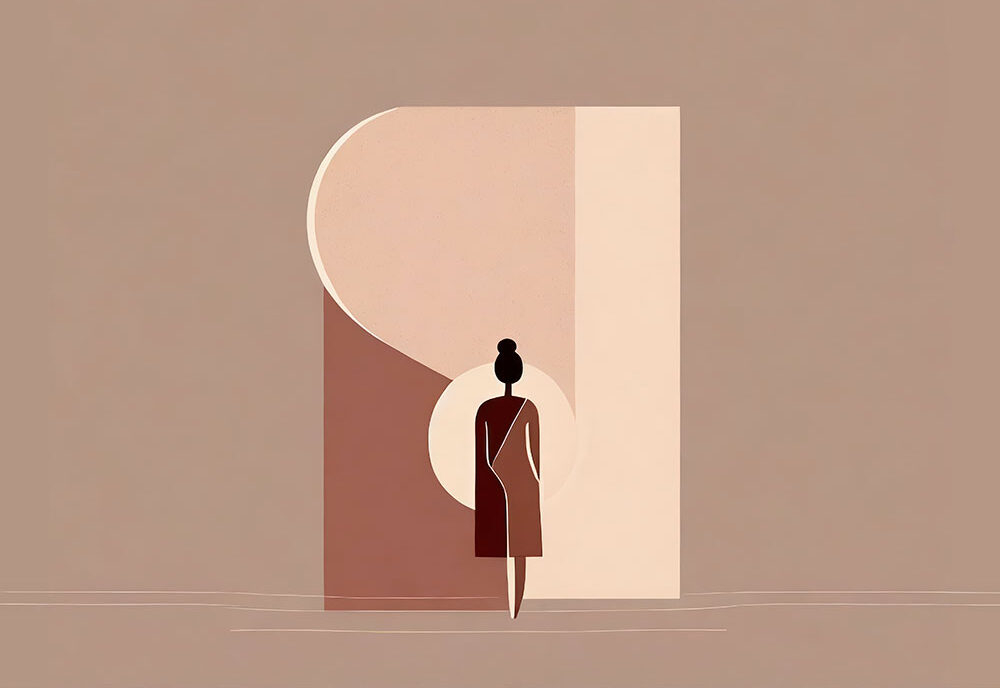 Minimalisme plakat Shapes III