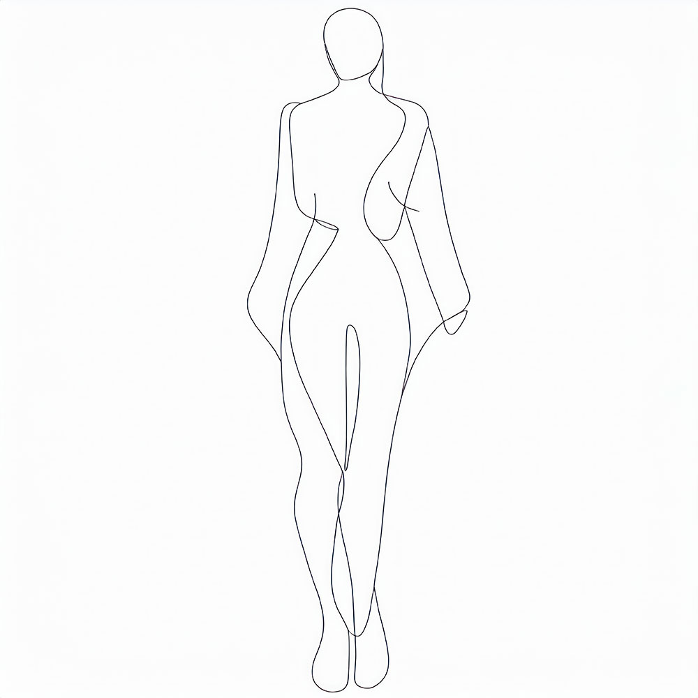 Plakat minimalistisk Silhouettes II
