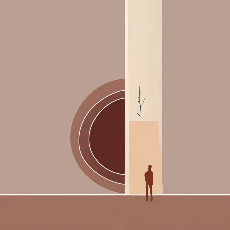 Plakat moderne minimalistisk Shapes II