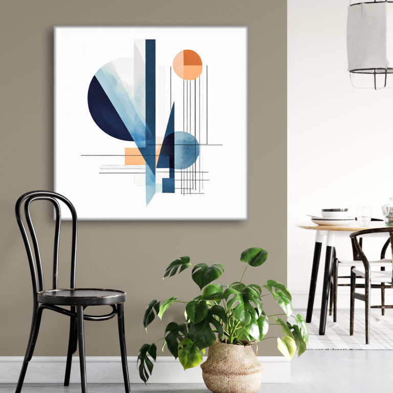 Bauhaus kunst plakater og billeder i smukke designs