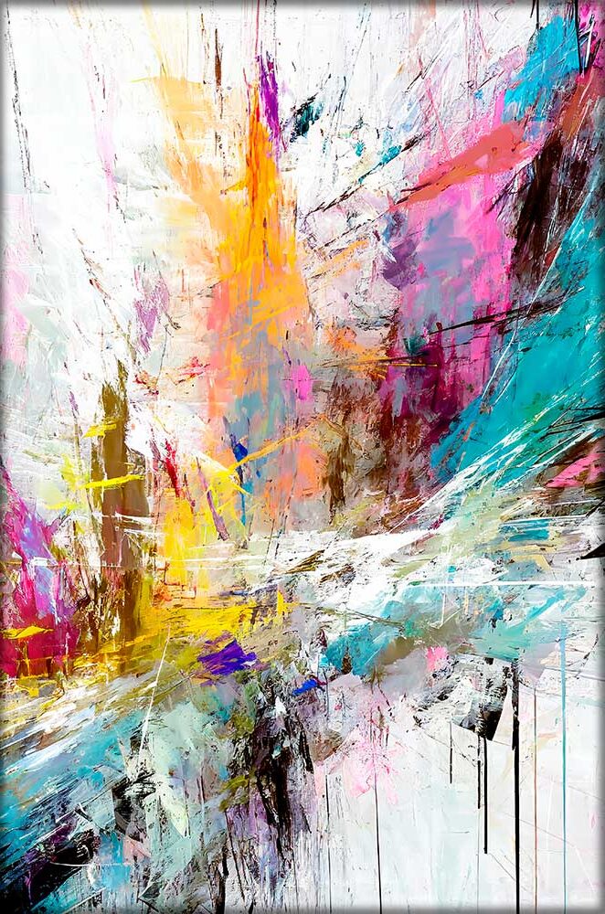 Flot canvas billede Flutter I