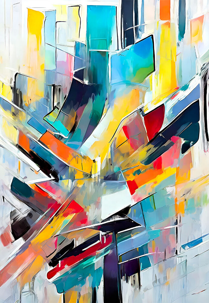 Unik plakat Shards I