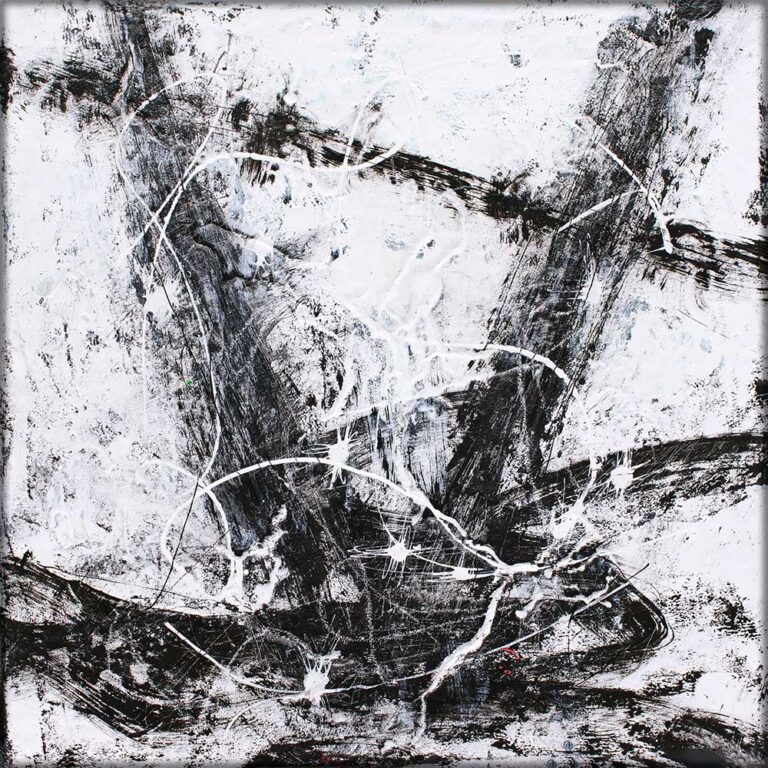 Maleri abstrakt minimalisme Path I