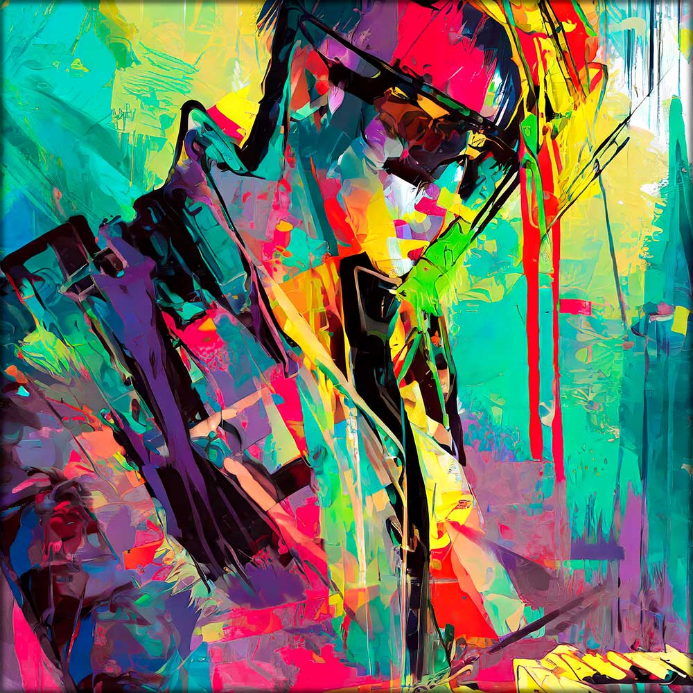 Abstrakt billede Cyber II