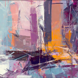 Kunst moderne billede Debris I