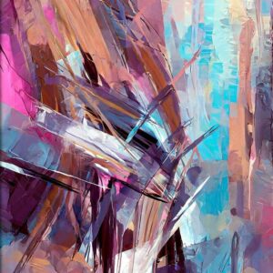 Ghosts III - stort kunst billede