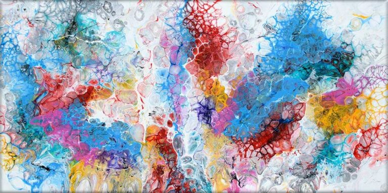 Abstrakt kunstmaleri Unbound II
