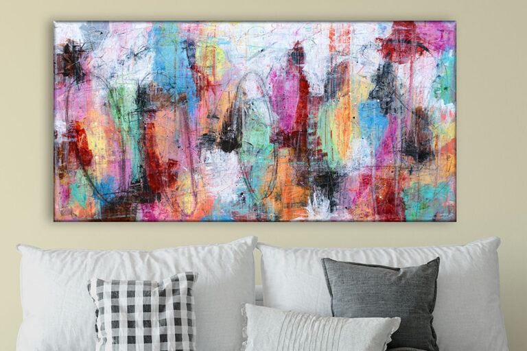 Kunst malerier til stuen