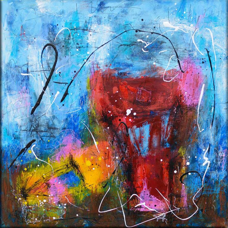 Lille kunst maleri Dream II