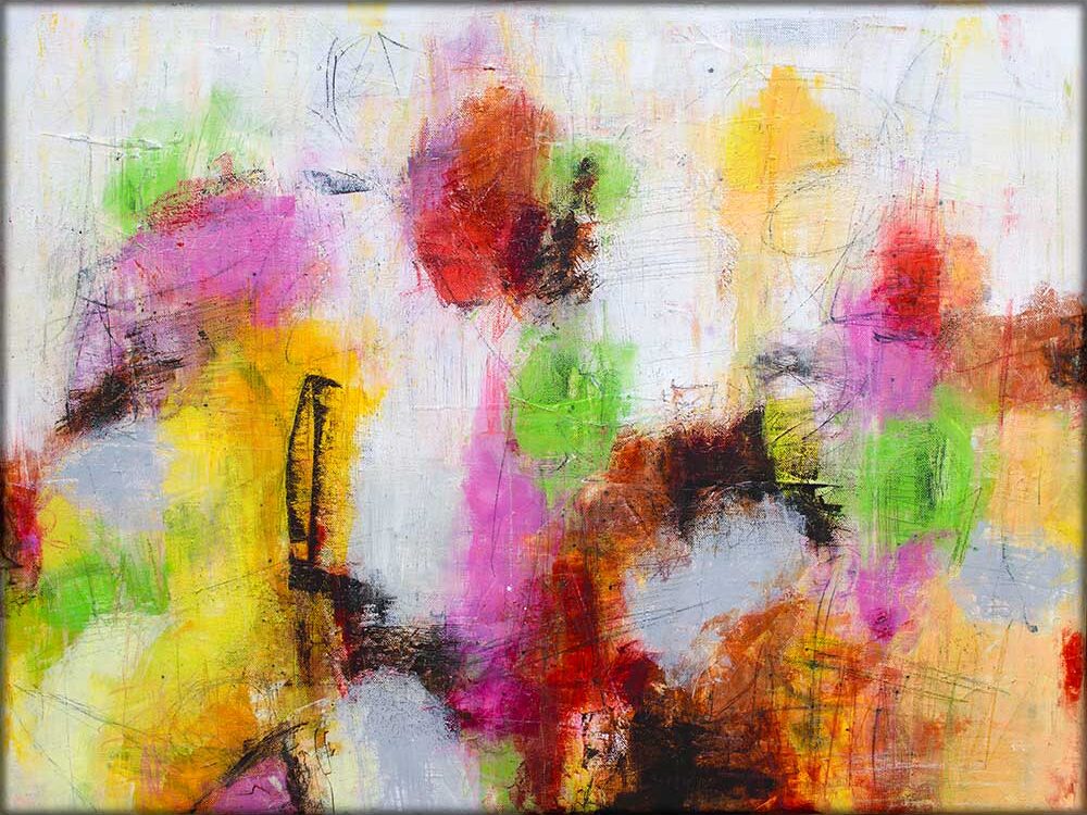 Bliss I – moderne akrylmaleri