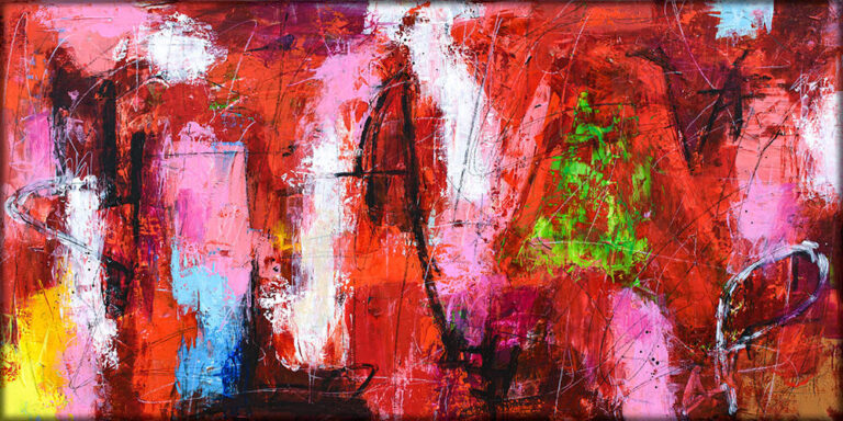 Heat I – maleri abstrakt kunst