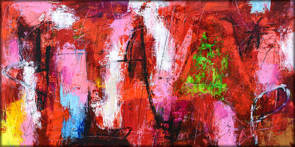 Heat I – maleri abstrakt kunst