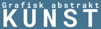 Grafisk abstrakt kunst logo