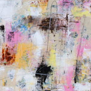 Alleviate XI - abstrakt kunst lærredstryk