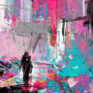 Cloak IV - flot kunstplakat