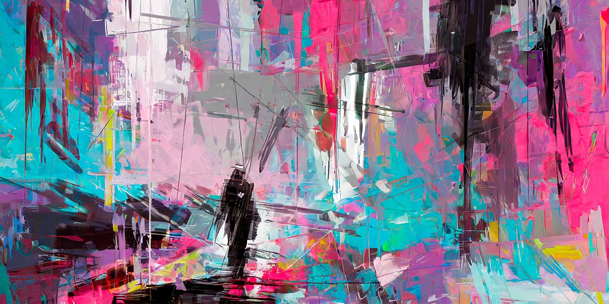 Cloak IV - flot kunstplakat