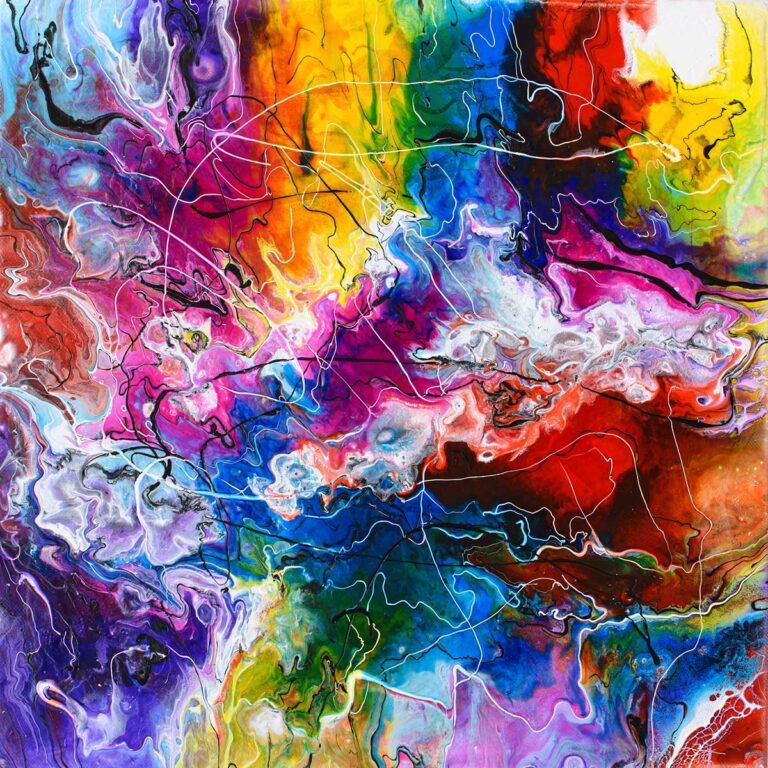 Colorize I - moderne maleri på lærred
