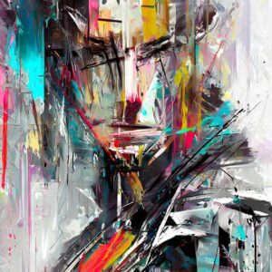 Engage II - moderne kunstplakat