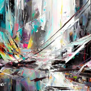 Engage IV - stor kunstplakat