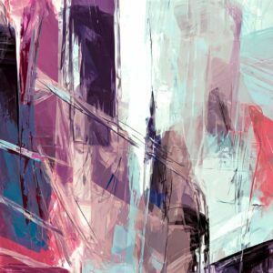Torn III - abstrakt moderne plakat
